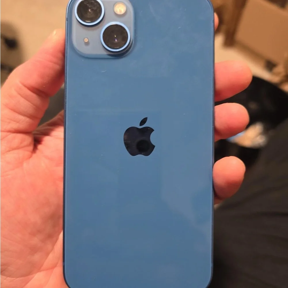 Apple iPhone in Blue